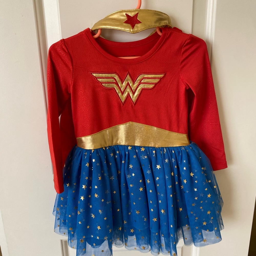 Toddler girl 18m high quality wonder woman costume dress